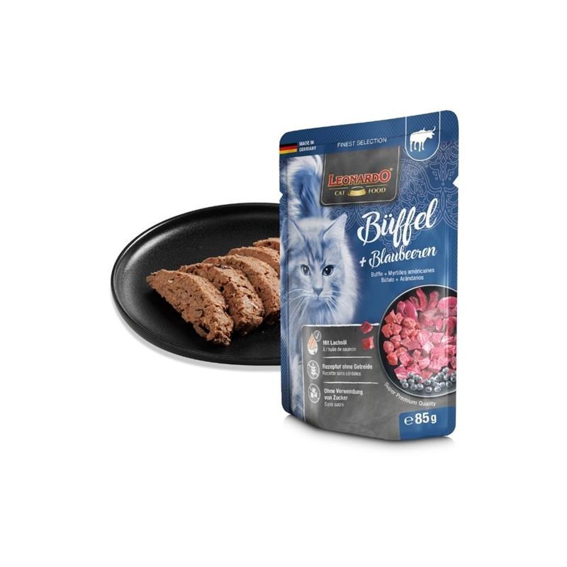 Pâtée pour chat - Sachet fraîcheur Buffle + Myrtille (85 g, Bufflle, myrtille) - Photo 4