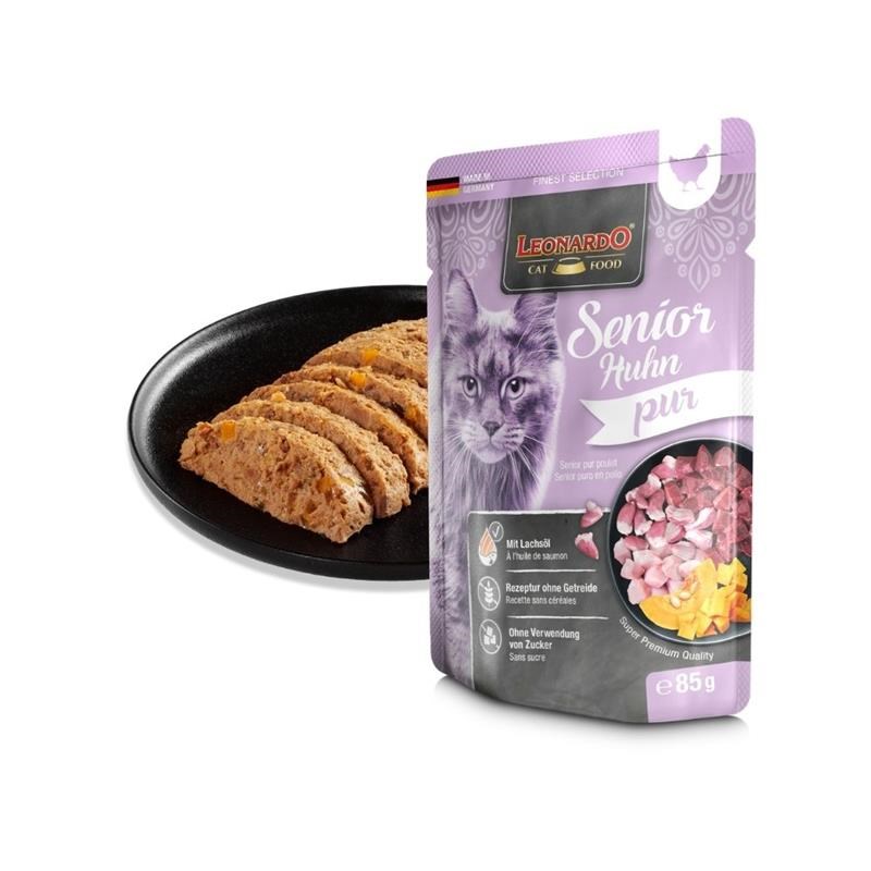 Pâté pour chat - Sachet fraîcheur Sénior Poulet (85 g, Poulet) - Photo 4
