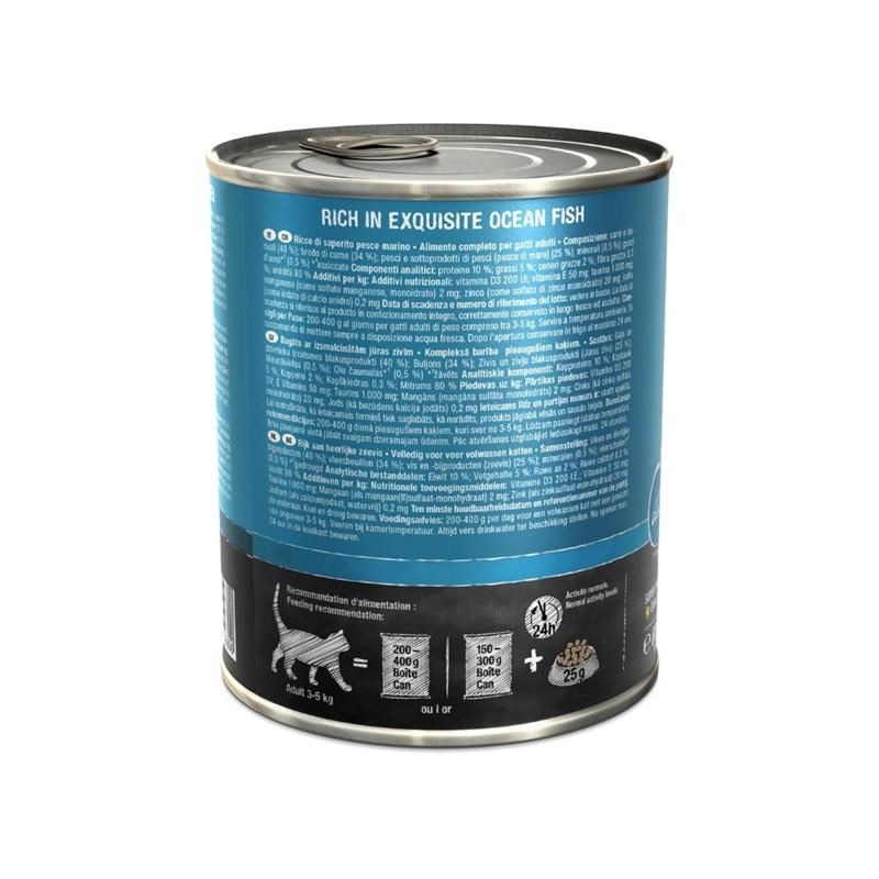 Pâtée pour chat - Boîte Poisson de mer (800 g, Poisson) - Photo 2