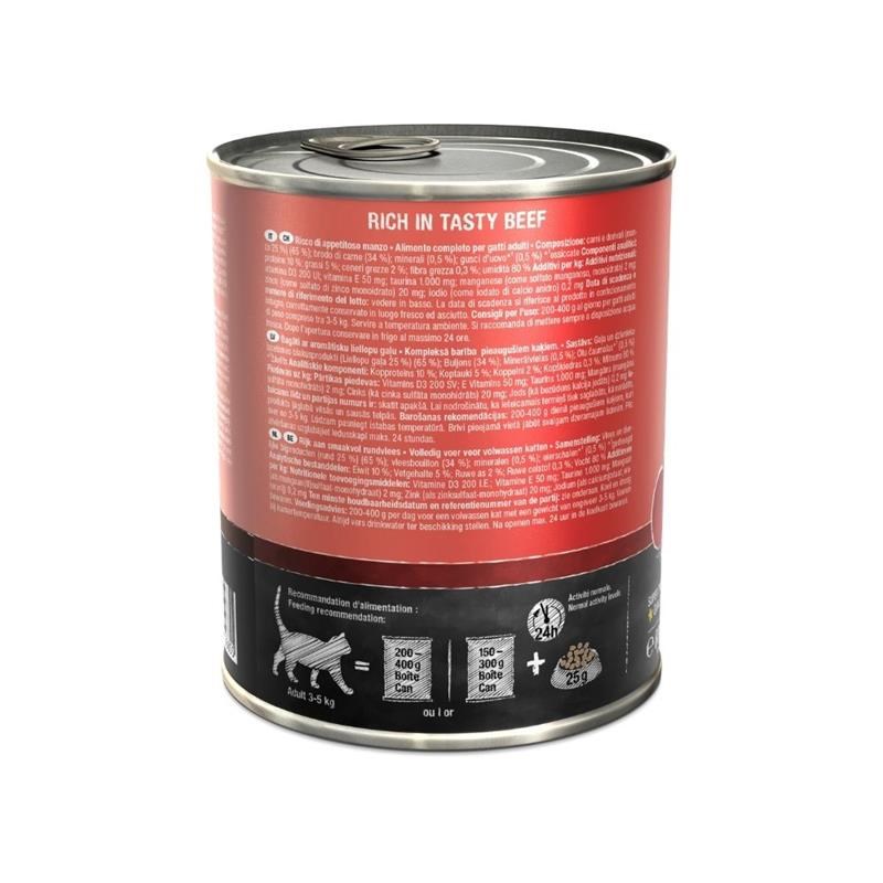 Pâtée pour chat - Boîte Boeuf (800 g, Boeuf) - Photo 2