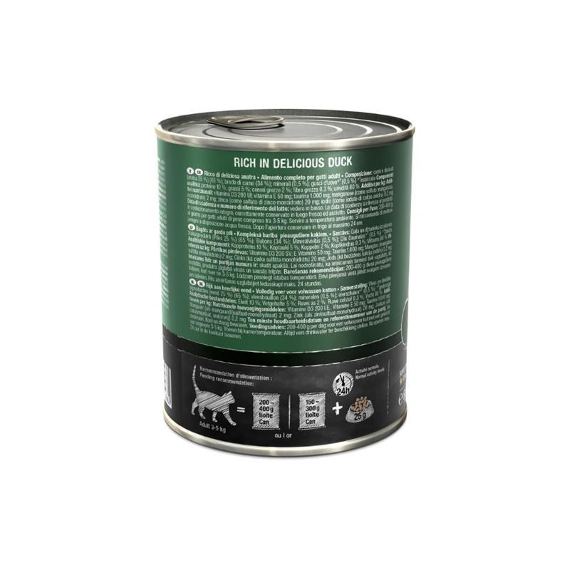 Pâtée pour chat - Boîte Canard (800 g, Canard) - Photo 2