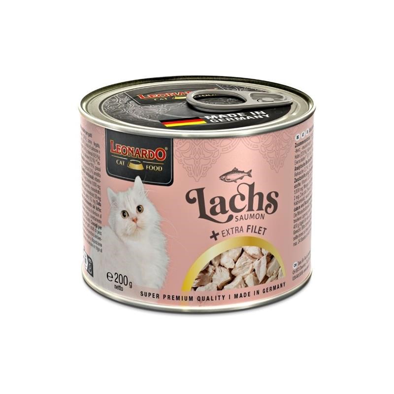 Pâtée pour chat - Boîte Saumon + Extra Filet (200 g, Saumon, poulet) - Photo 4