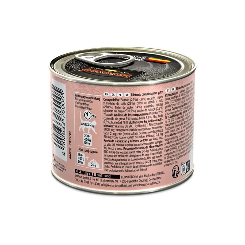Pâtée pour chat - Boîte Saumon + Extra Filet (200 g, Saumon, poulet) - Photo 2