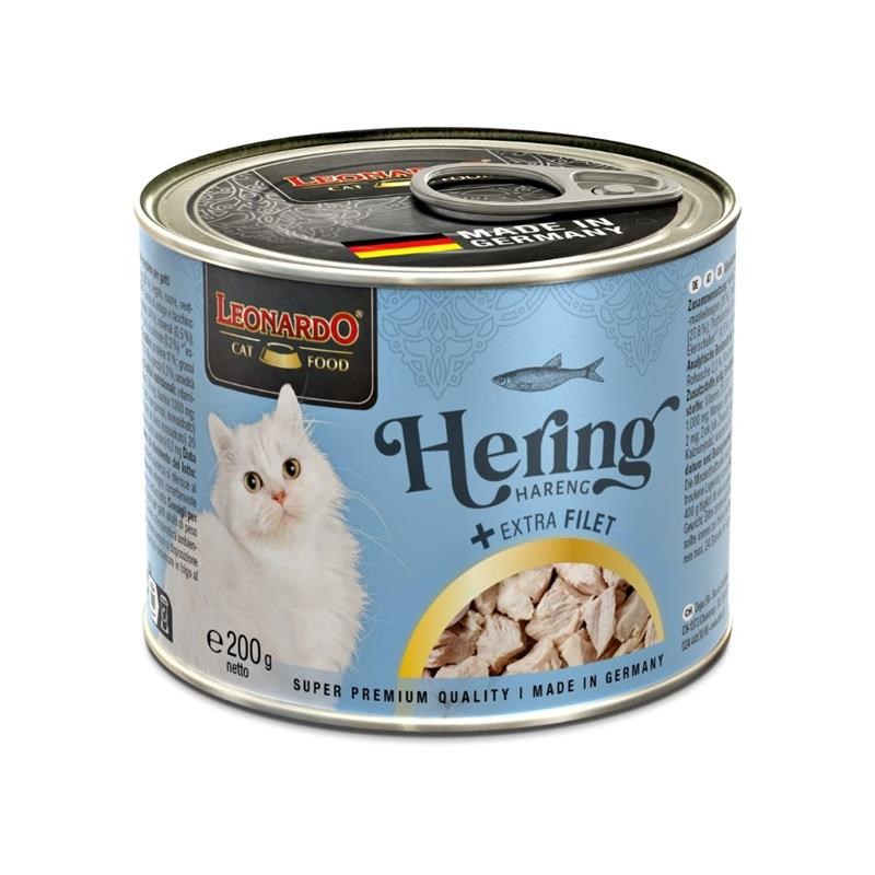 Pâtée pour chat - Boîte Hareng + Extra Filet (200 g, Hareng) - Photo 4