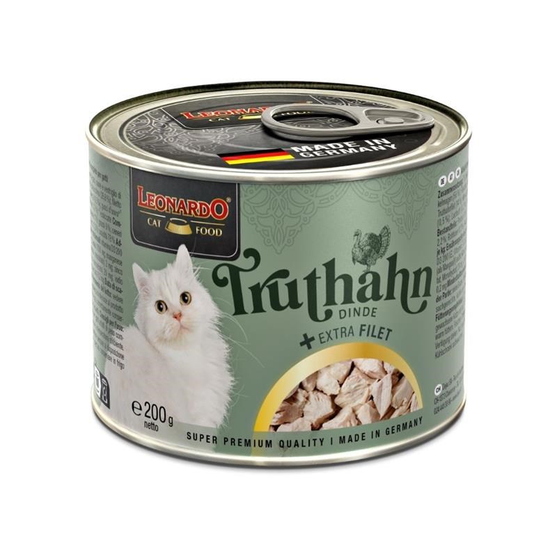 Pâtée pour chat - Boîte Dinde + Extra Filet (200 g, Dinde) - Photo 4