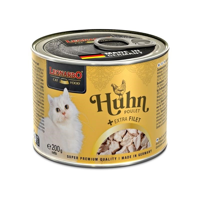 Pâtée pour chat - Boîte Poulet + Extra Filet (200 g, Poulet) - Photo 4