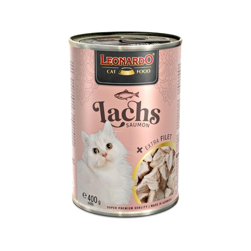 Pâtée pour chat - Boîte Saumon + Extra Filet (400 g, Saumon, poulet) - Photo 4