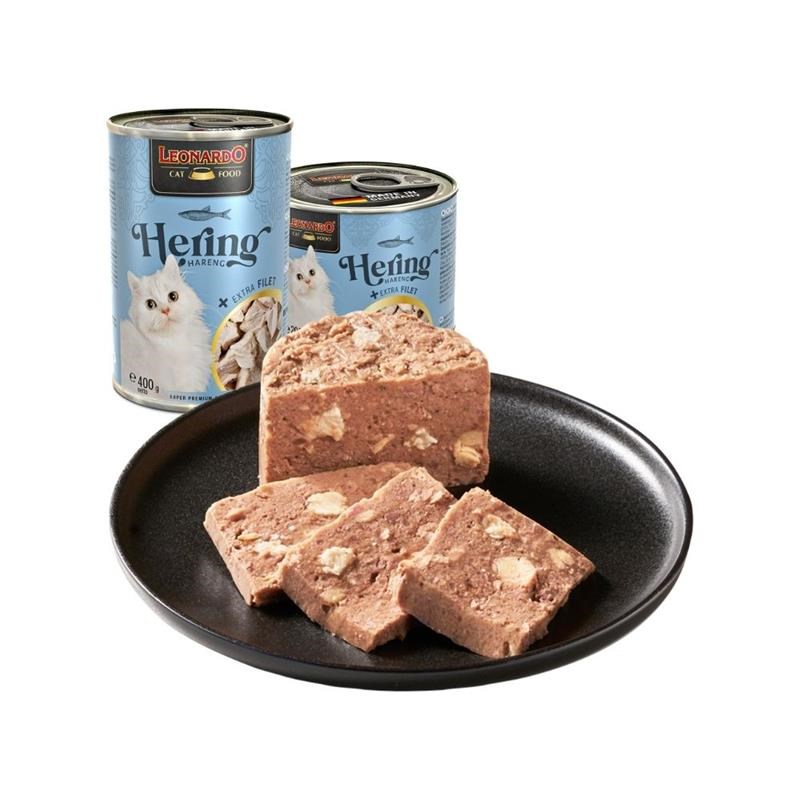 Pâtée pour chat - Boîte Hareng + Extra Filet (400 g, Hareng) - Photo 3
