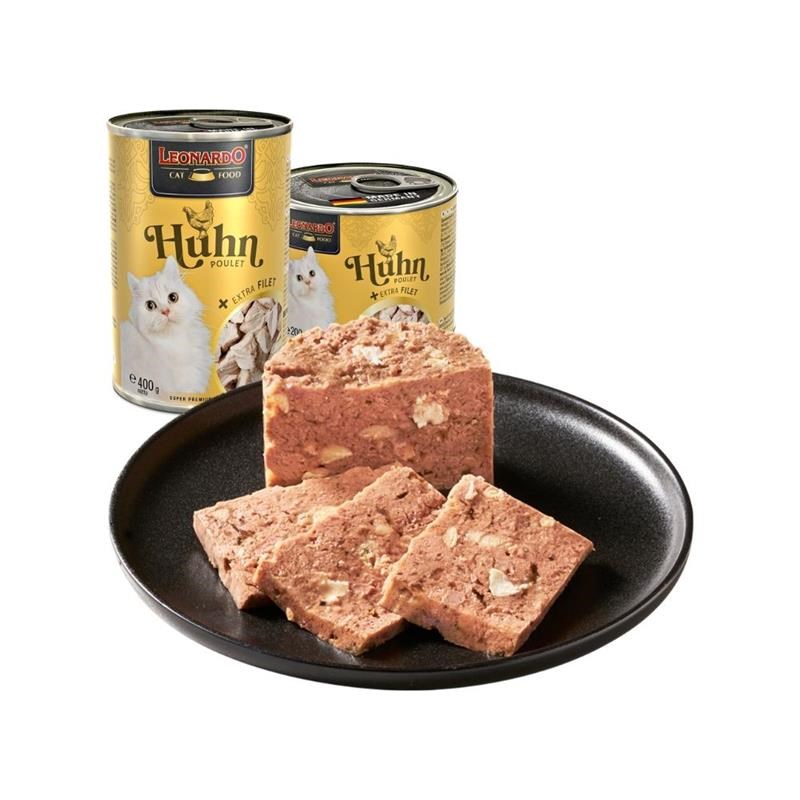 Pâtée pour chat - Boîte Poulet + Extra Filet (400 g, Poulet) - Photo 3
