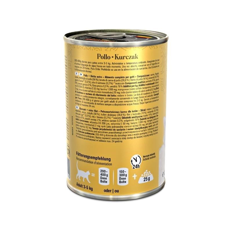 Pâtée pour chat - Boîte Poulet + Extra Filet (400 g, Poulet) - Photo 2