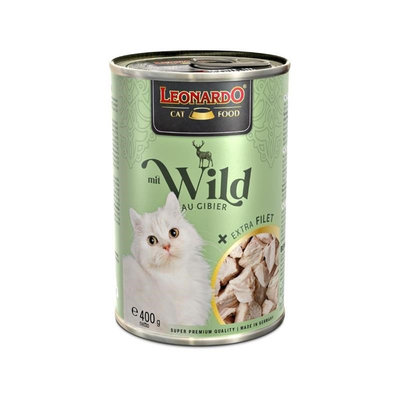 Pâtée pour chat - Boîte Gibier + Extra Filet (400 g, Gibier) - Photo 4