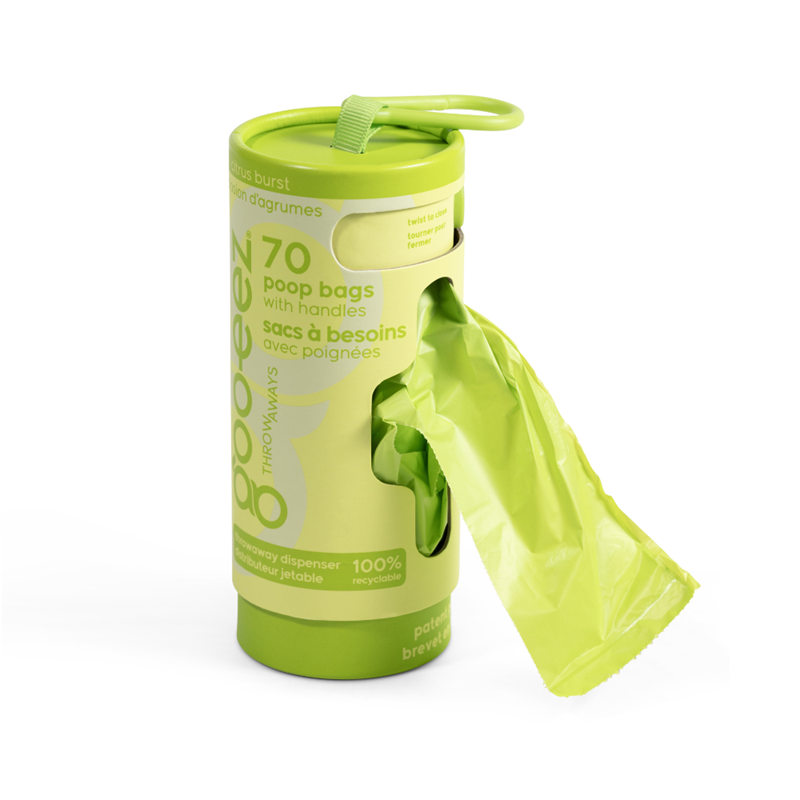 Sacs à crotte pour chien par 70 (Citron) - Photo 3