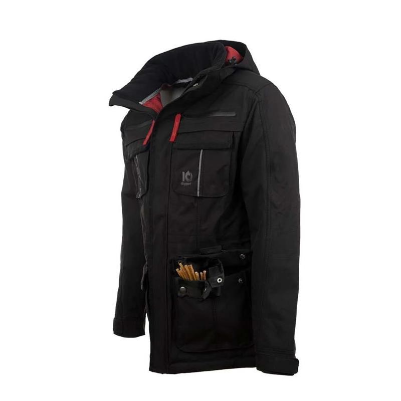 Veste multifonctionnelle 3.0 Unisexe (L, Noir) - Photo 3