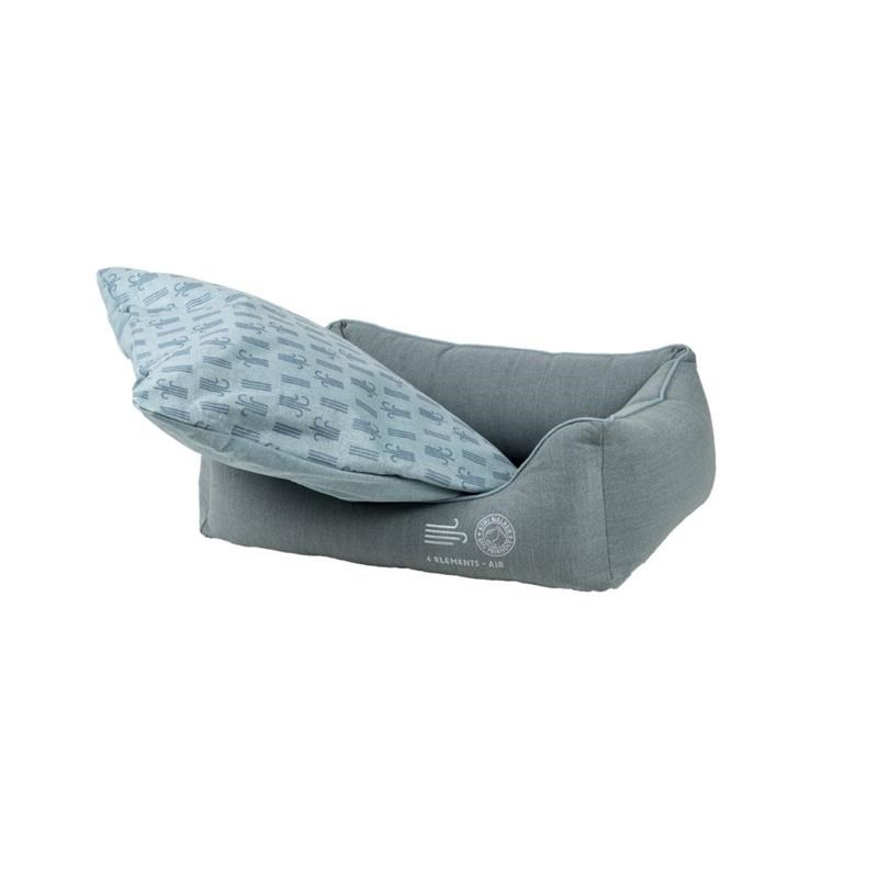 Panier Sofa Bed 4ELEMENTS - pour chien (S, Bleu clair, Rectangle) - Photo 3