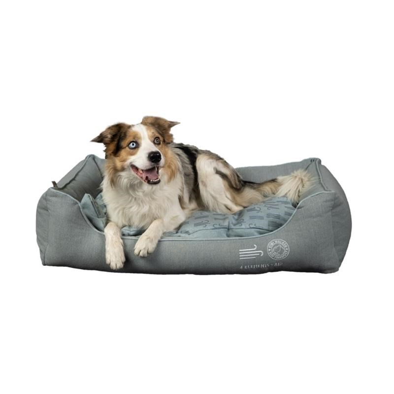 Panier Sofa Bed 4ELEMENTS - pour chien (S, Bleu clair, Rectangle) - Photo 7