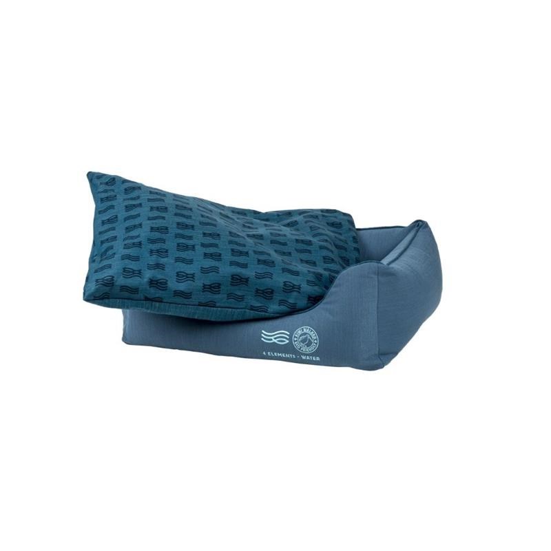Panier Sofa Bed 4ELEMENTS - pour chien (S, Bleu foncé, Rectangle) - Photo 3