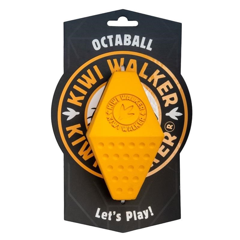 Jouet Let's play ! Octaball pour chien (Orange, Maxi) - Photo 2