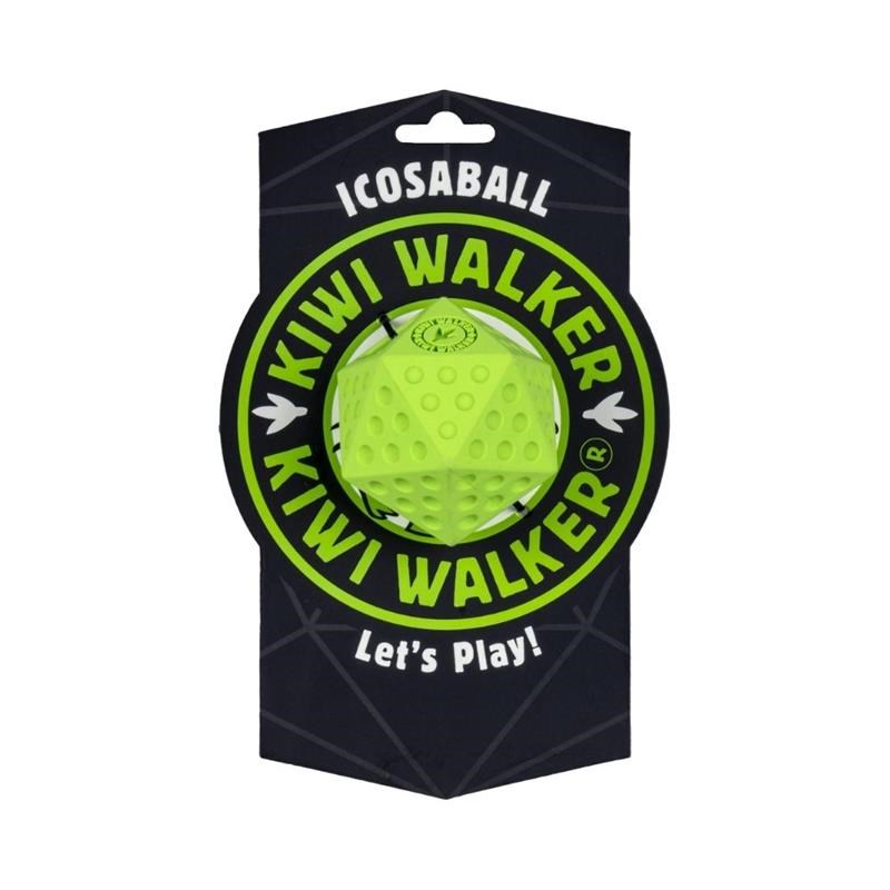 Jouet Let's play ! Icosaball pour chien (Vert, Maxi) - Photo 2