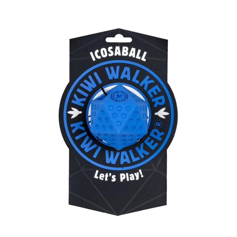 Jouet Let's play ! Icosaball pour chien (Bleu, Maxi) - Photo 2