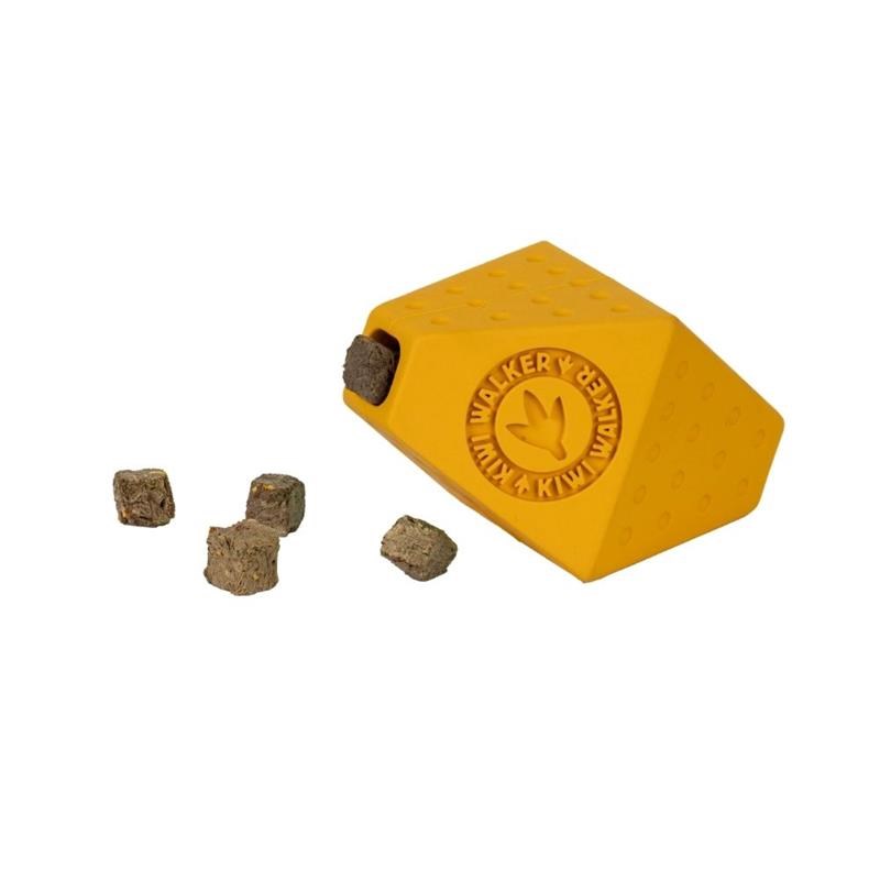 Jouet Let's play ! Octaball pour chien (Orange, Mini) - Photo 4