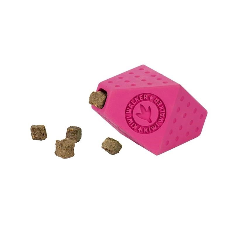 Jouet Let's play ! Octaball pour chien (Rose, Mini) - Photo 4