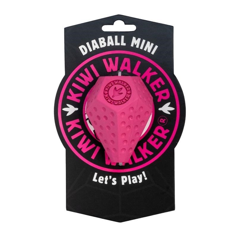 Jouet Let's play ! Diaball pour chien (Rose, Mini) - Photo 2