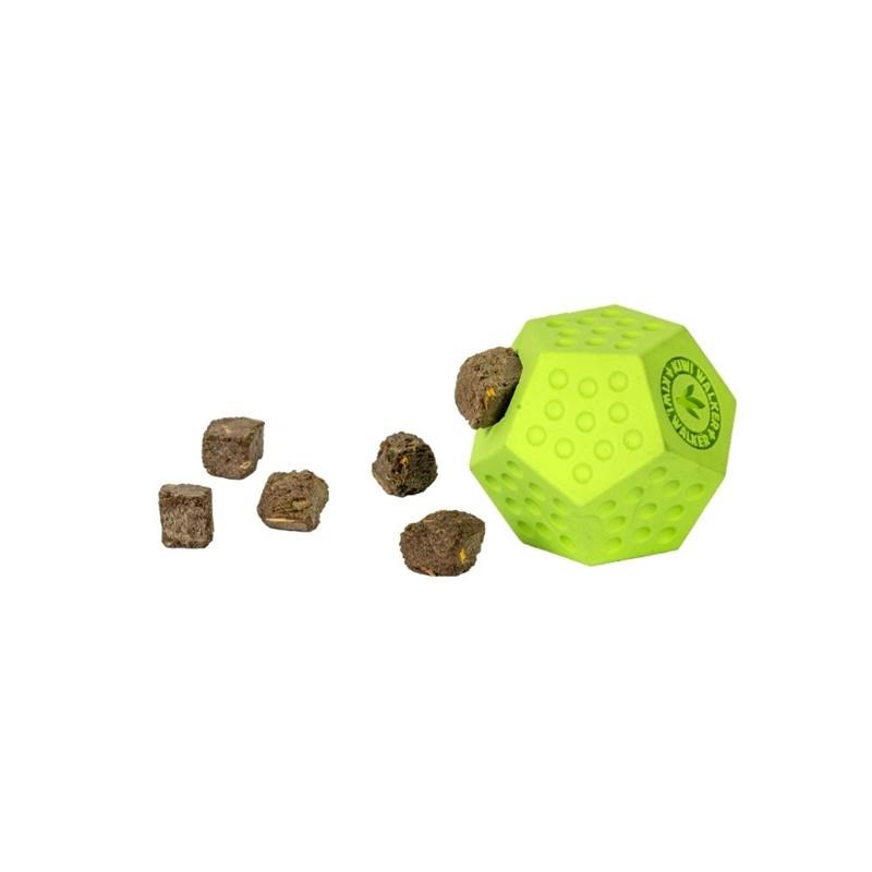 Jouet Let's play ! Dodecaball pour chien (Vert, Mini) - Photo 4