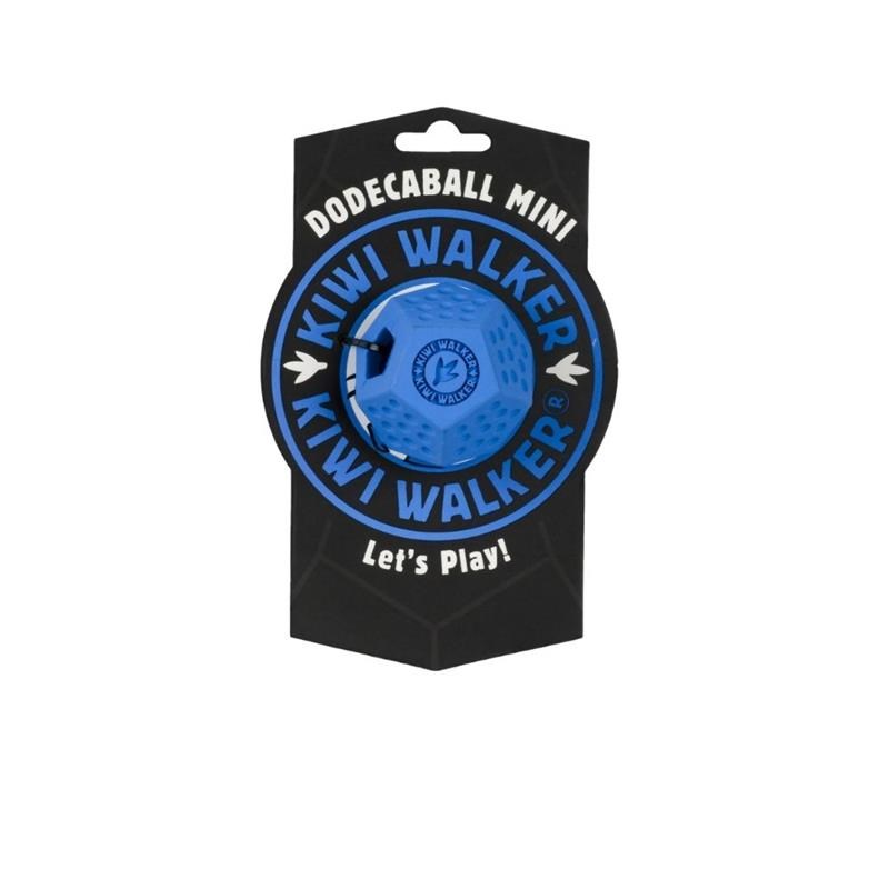 Jouet Let's play ! Dodecaball pour chien (Bleu, Mini) - Photo 2