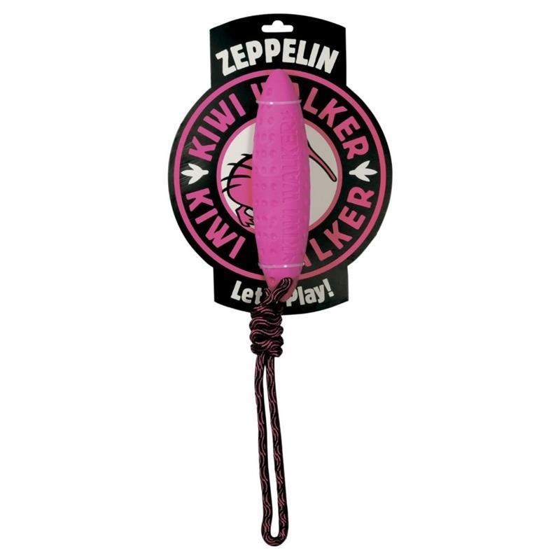 Jouet Zeppelin "Let's Play" pour chien (Rose, Maxi) - Photo 2