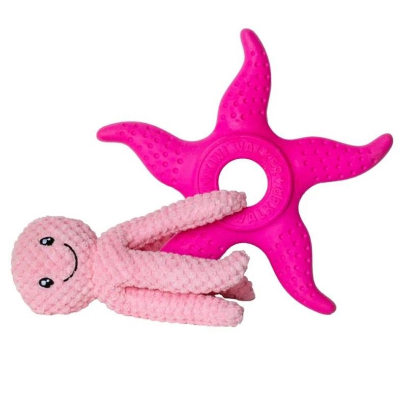 Let's Play OCTOPUS &amp; STARFISH pour chien (Rose) - Photo 3