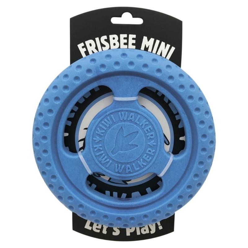Frisbee "Let's Play" pour chien (Bleu, Mini) - Photo 2