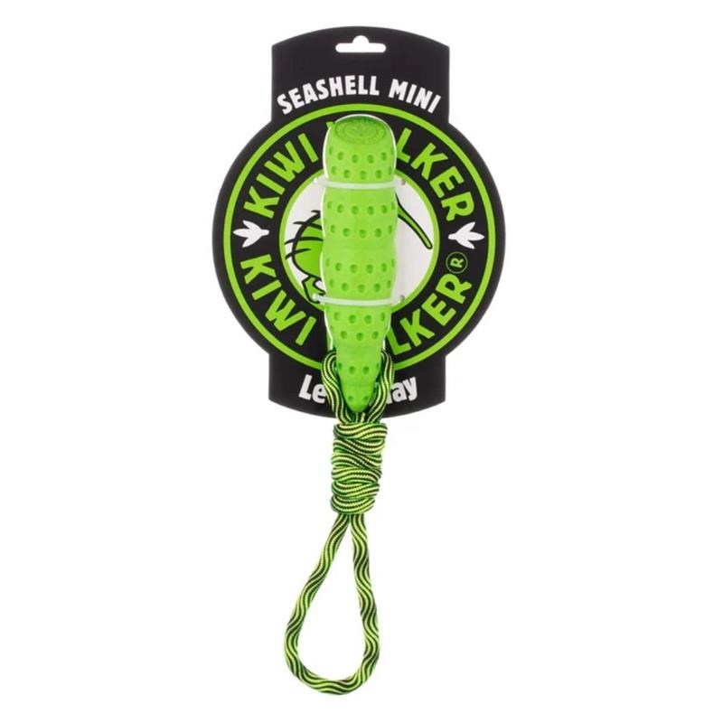 Jouet Seashell "Let's Play" pour chien (Vert, Mini) - Photo 2