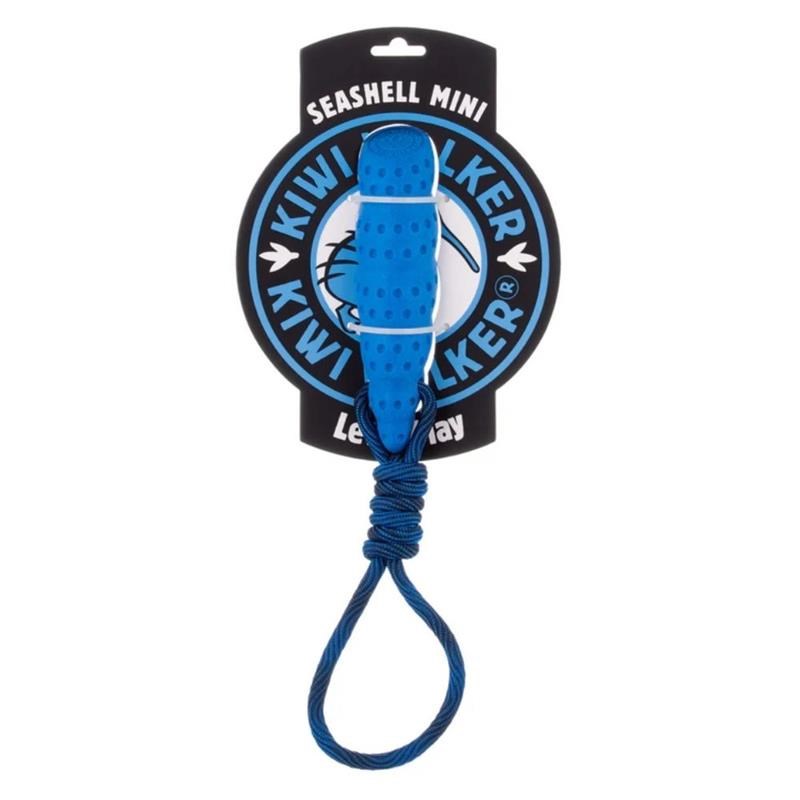 Jouet Seashell "Let's Play" pour chien (Bleu, Mini) - Photo 2