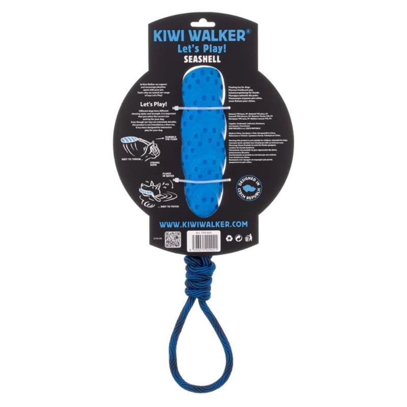Jouet Seashell "Let's Play" pour chien (Bleu, Maxi) - Photo 3