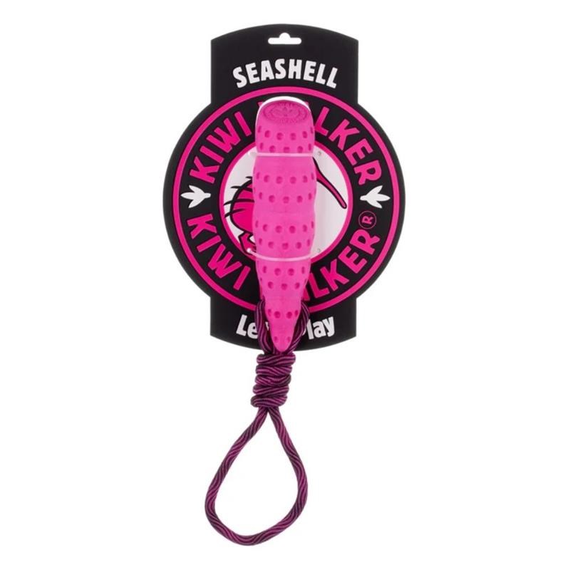 Jouet Seashell "Let's Play" pour chien (Rose, Maxi) - Photo 2