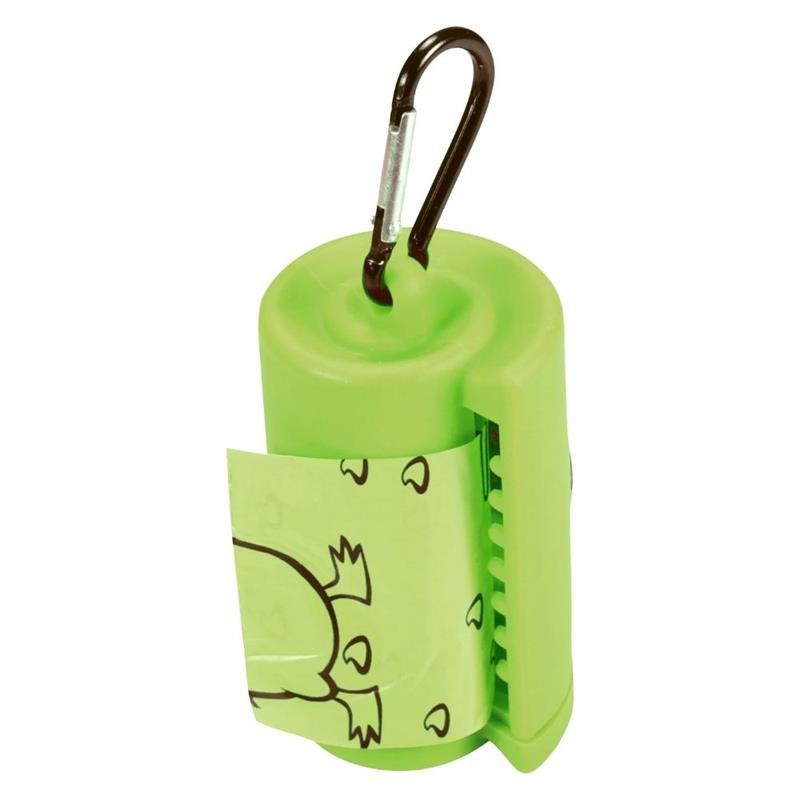 Box avec sacs à crottes pour chien (Vert) - Photo 2