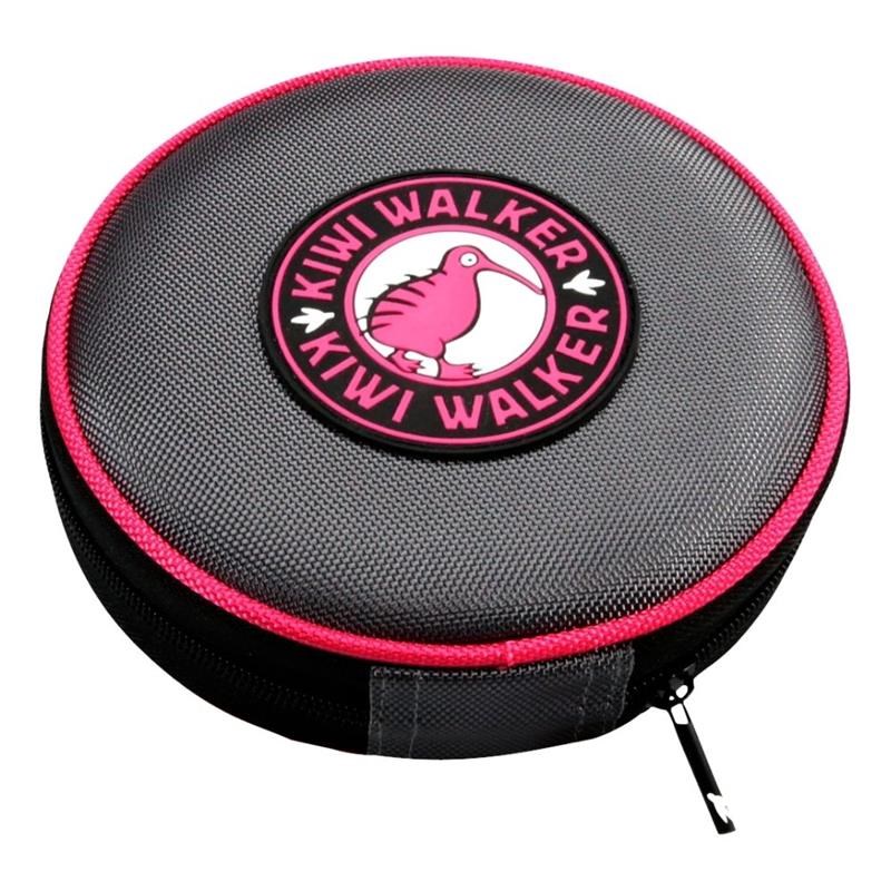 Gamelle pliante double de voyage pour chien (Rose) - Photo 2