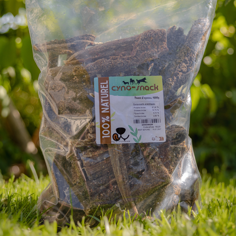 Panse d'agneau pour chien (1 Kg, Agneau) - Photo 2