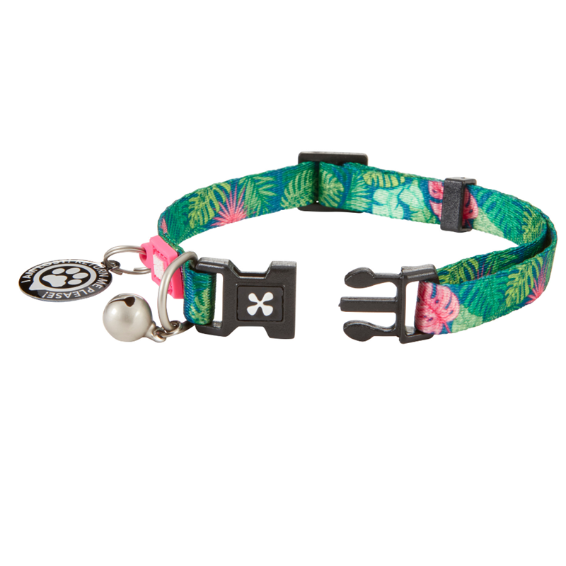 Collier pour chat "Smart ID" (Tropicale) - Photo 3
