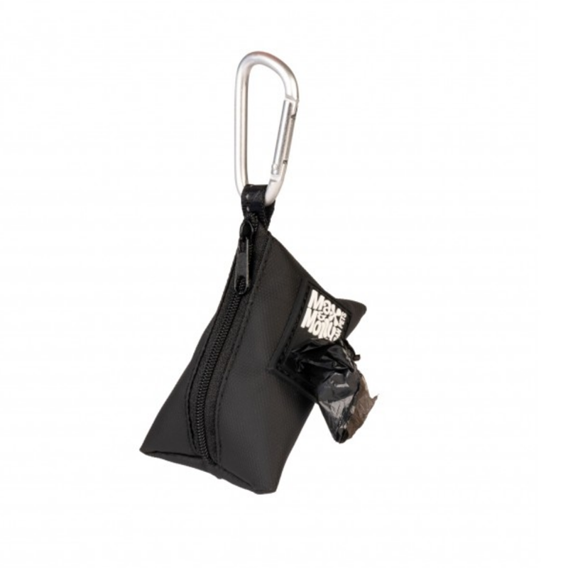 Distributeur de sacs à crottes pour chien (Noir) - Photo 2