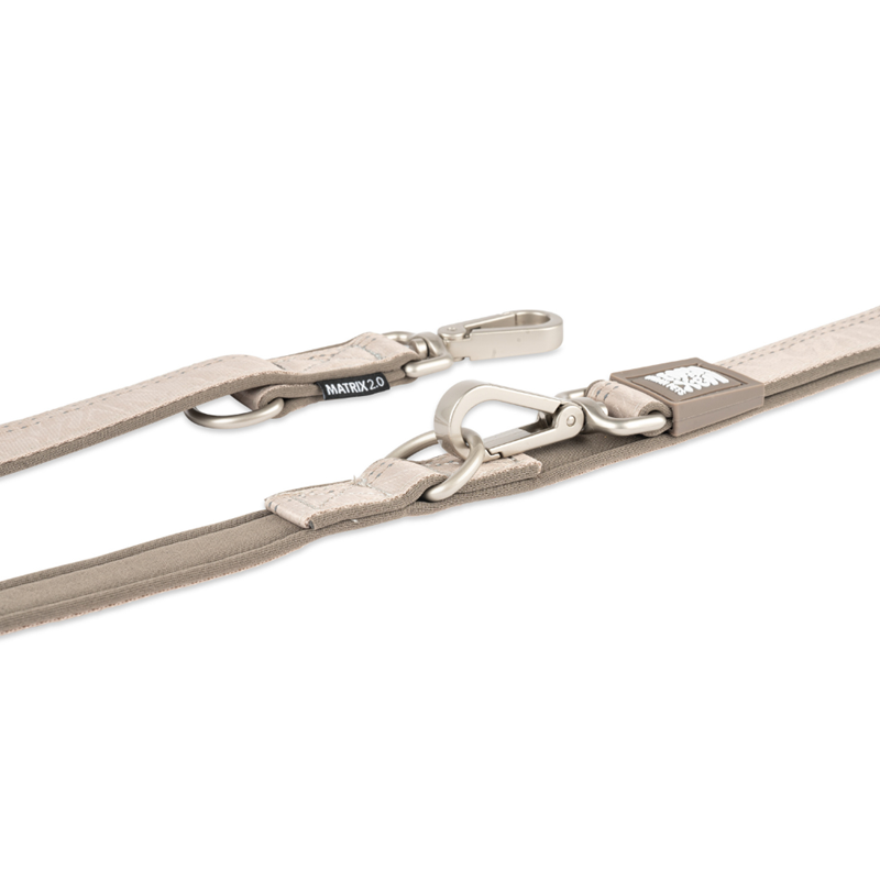Laisse multi-fonction pour chien Matrix 2.0 (Sable, S, 1,6 m) - Photo 2
