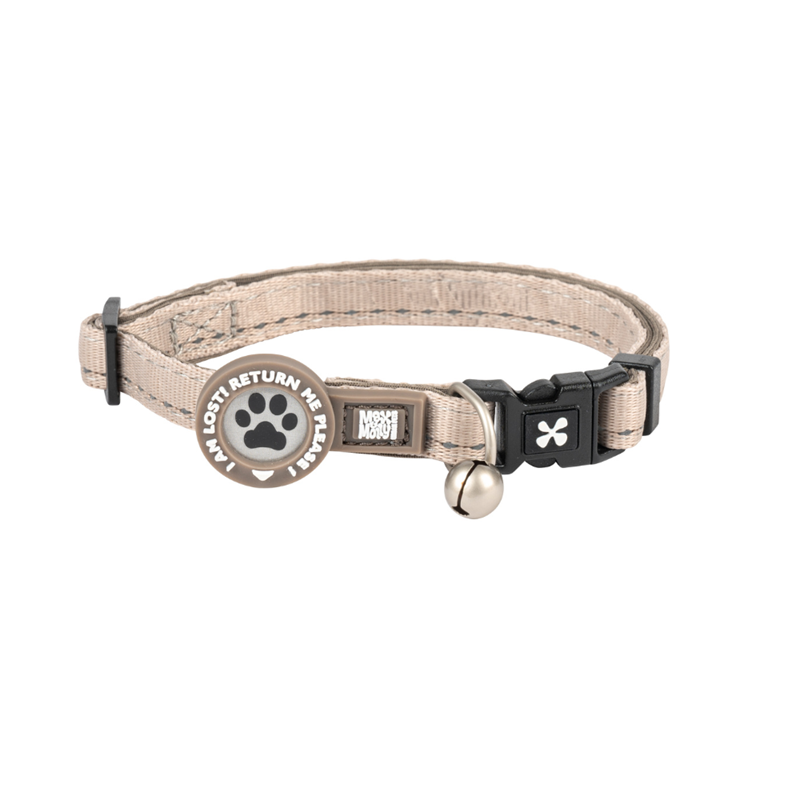 Collier pour chat "Smart ID" (Sable) - Photo 2