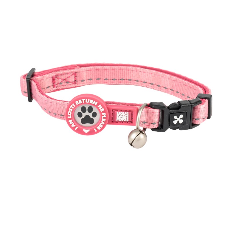 Collier pour chat "Smart ID" (Rose) - Photo 2