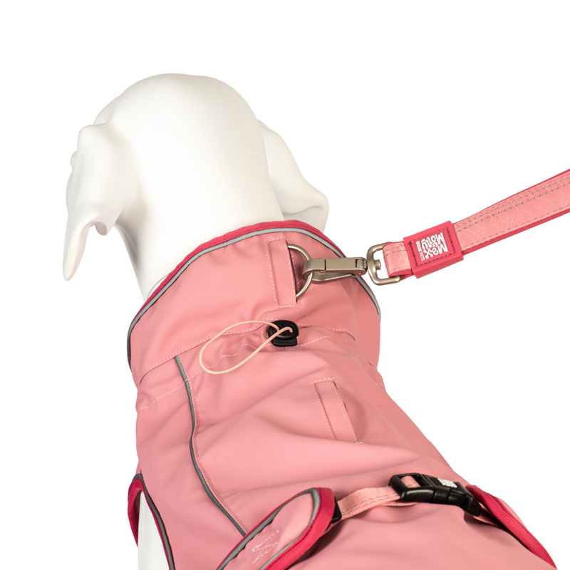 Manteau de pluie pour chien Matrix 2.0 (Rose, M, 62 cm) - Photo 3