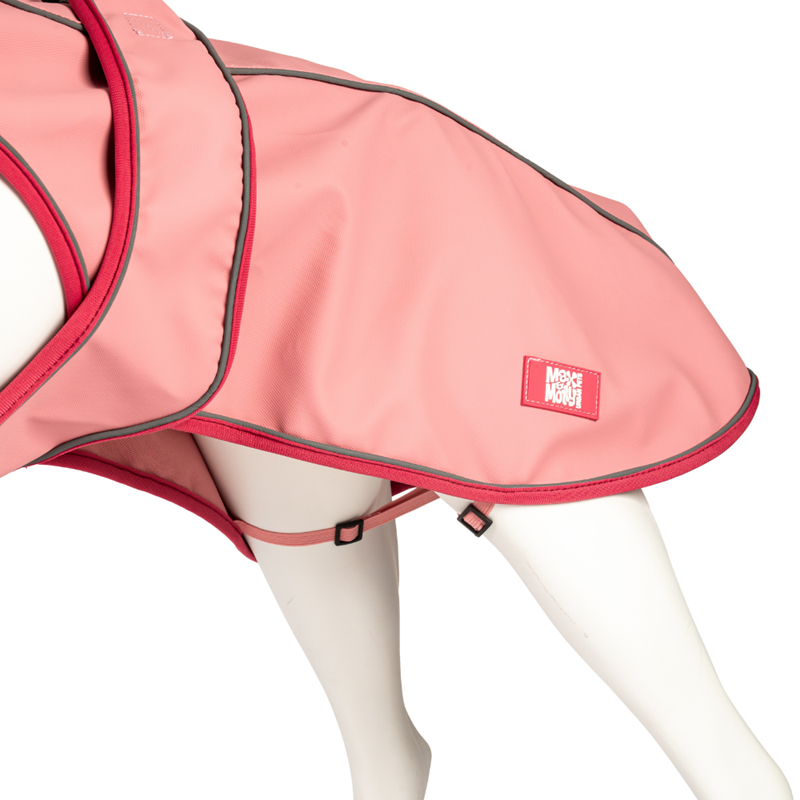 Manteau de pluie pour chien Matrix 2.0 (Rose, XL, 80 cm) - Photo 2