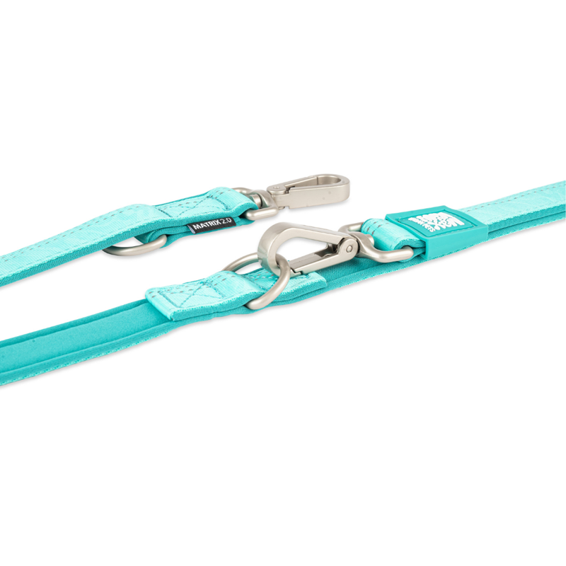 Laisse multi-fonction pour chien Matrix 2.0 (Jade, L, 1,6 m) - Photo 2
