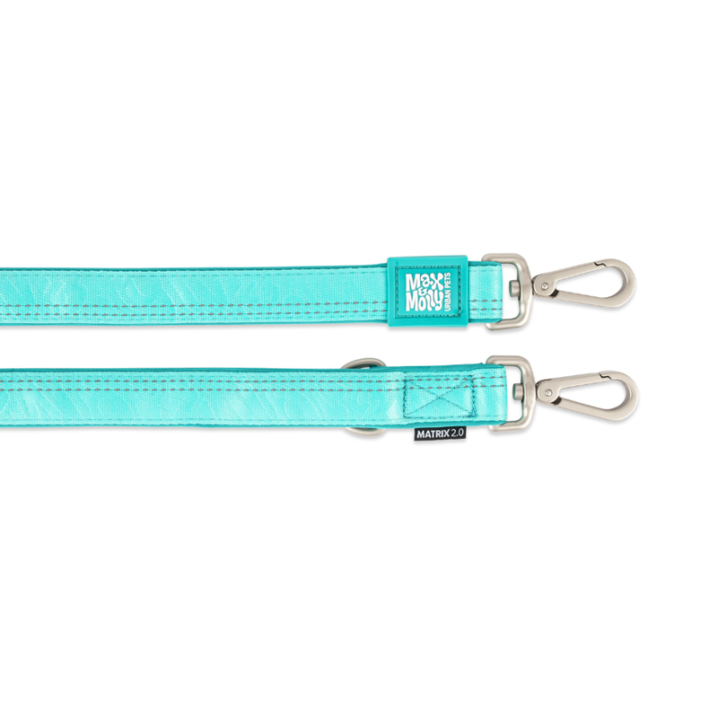 Laisse multi-fonction pour chien Matrix 2.0 (Jade, L, 1,6 m) - Photo 3