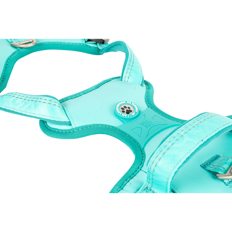 Harnais sport pour chien - Matrix 2.0 (Turquoise , L, Turquoise ) - Photo 3