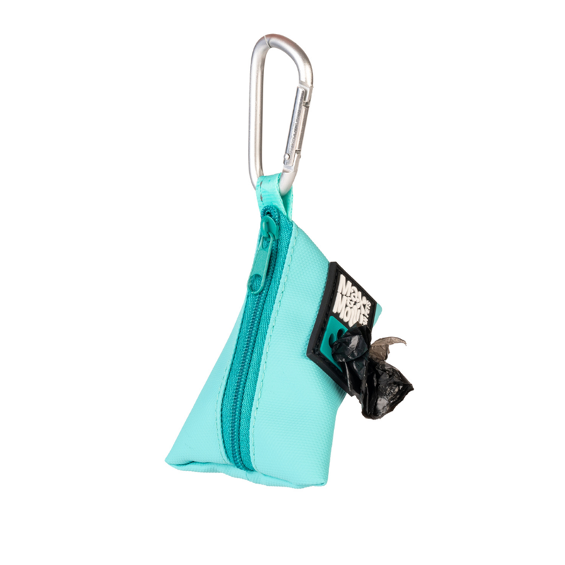 Distributeur de sacs à crottes pour chien (Turquoise , Turquoise ) - Photo 2