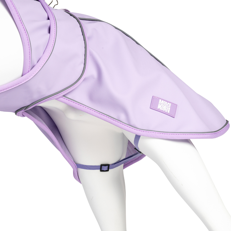 Manteau de pluie pour chien Matrix 2.0 (Lavande, XL, 80 cm) - Photo 2